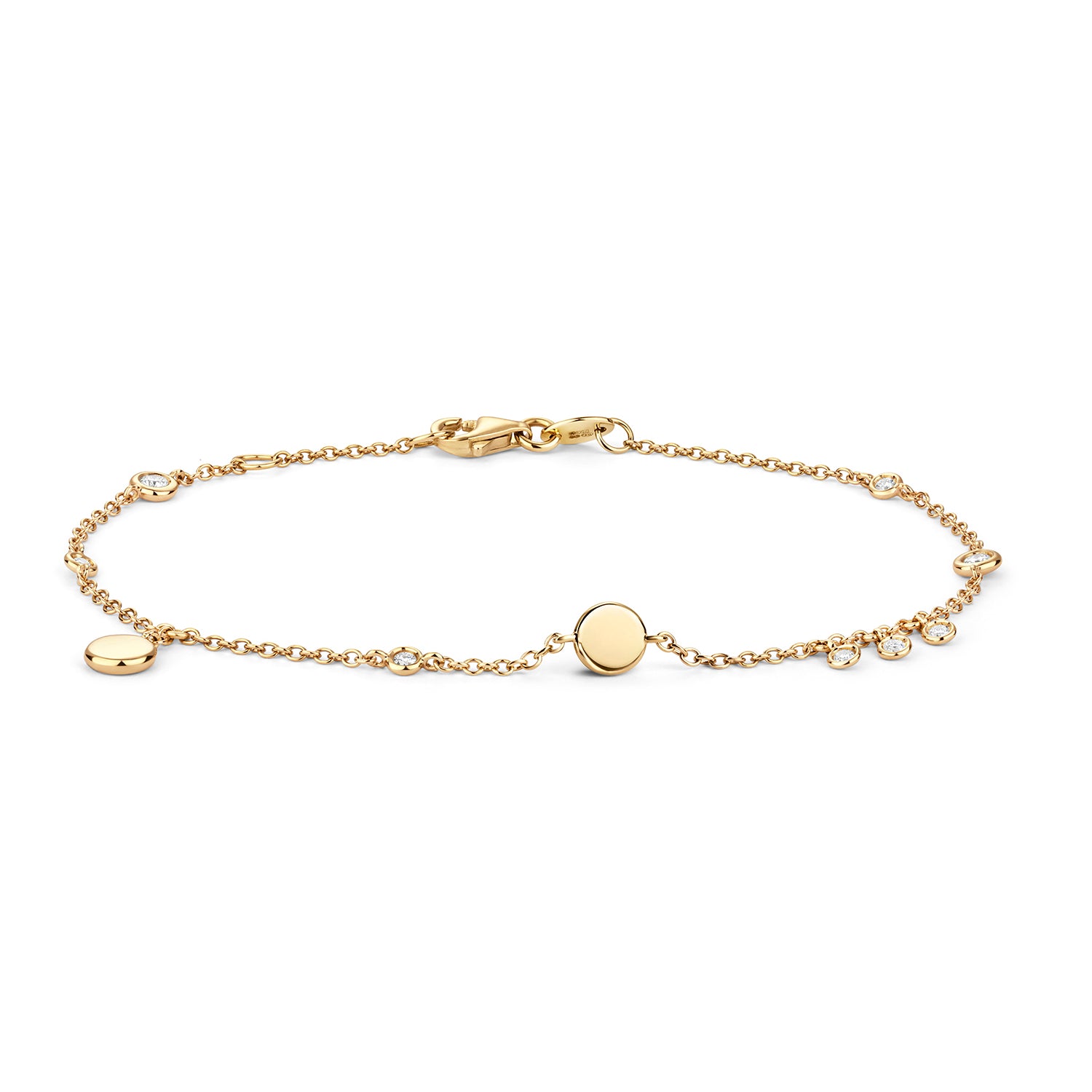 DIAMOND BRACELET IN 18CT GOLD