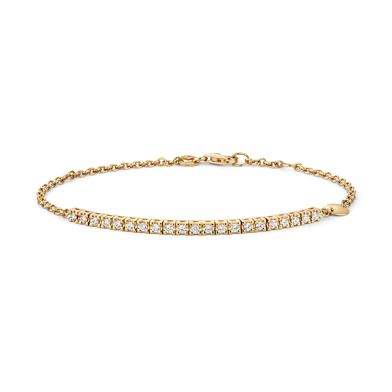 DIAMOND BRACELET IN 18CT GOLD