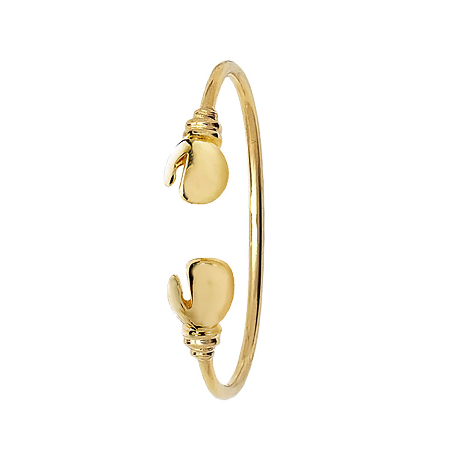 9CT GOLD BABIES' BOXING GLOVE BANGLE