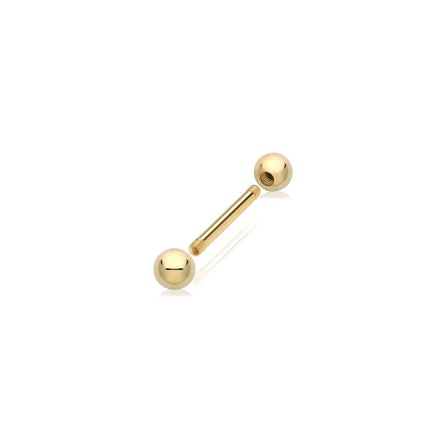 9CT GOLD BAR PIERCING