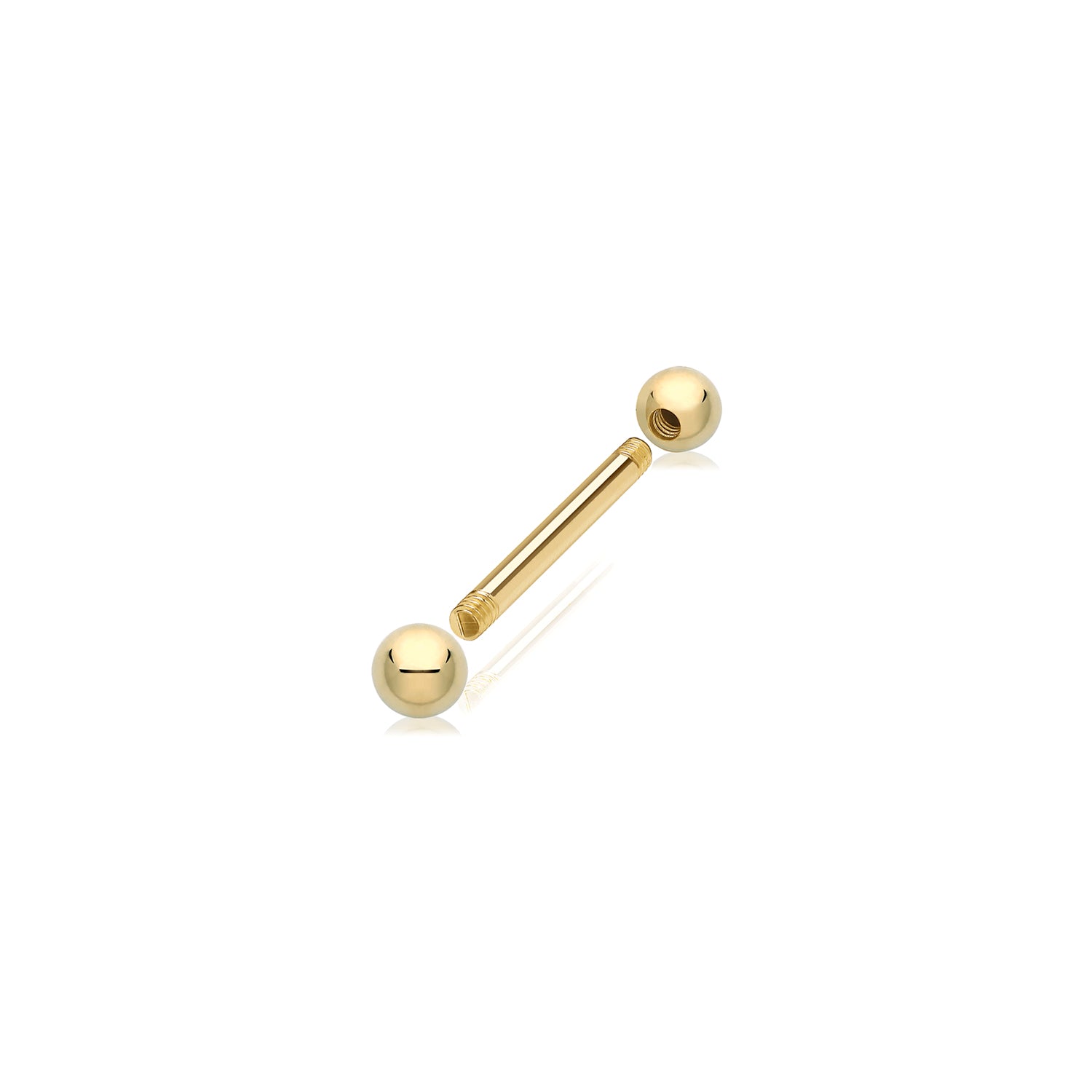 9CT GOLD BAR PIERCING