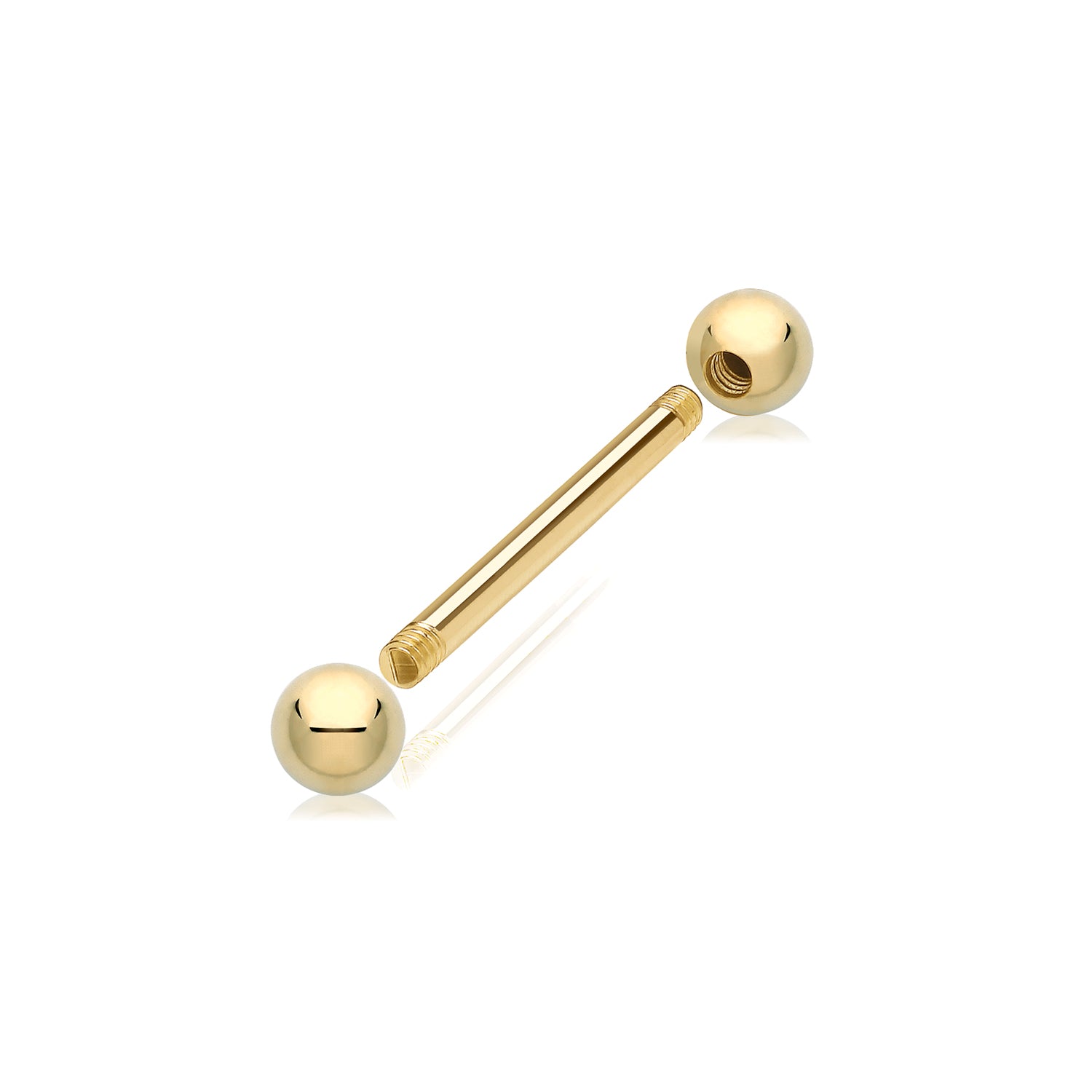 9CT GOLD BAR PIERCING
