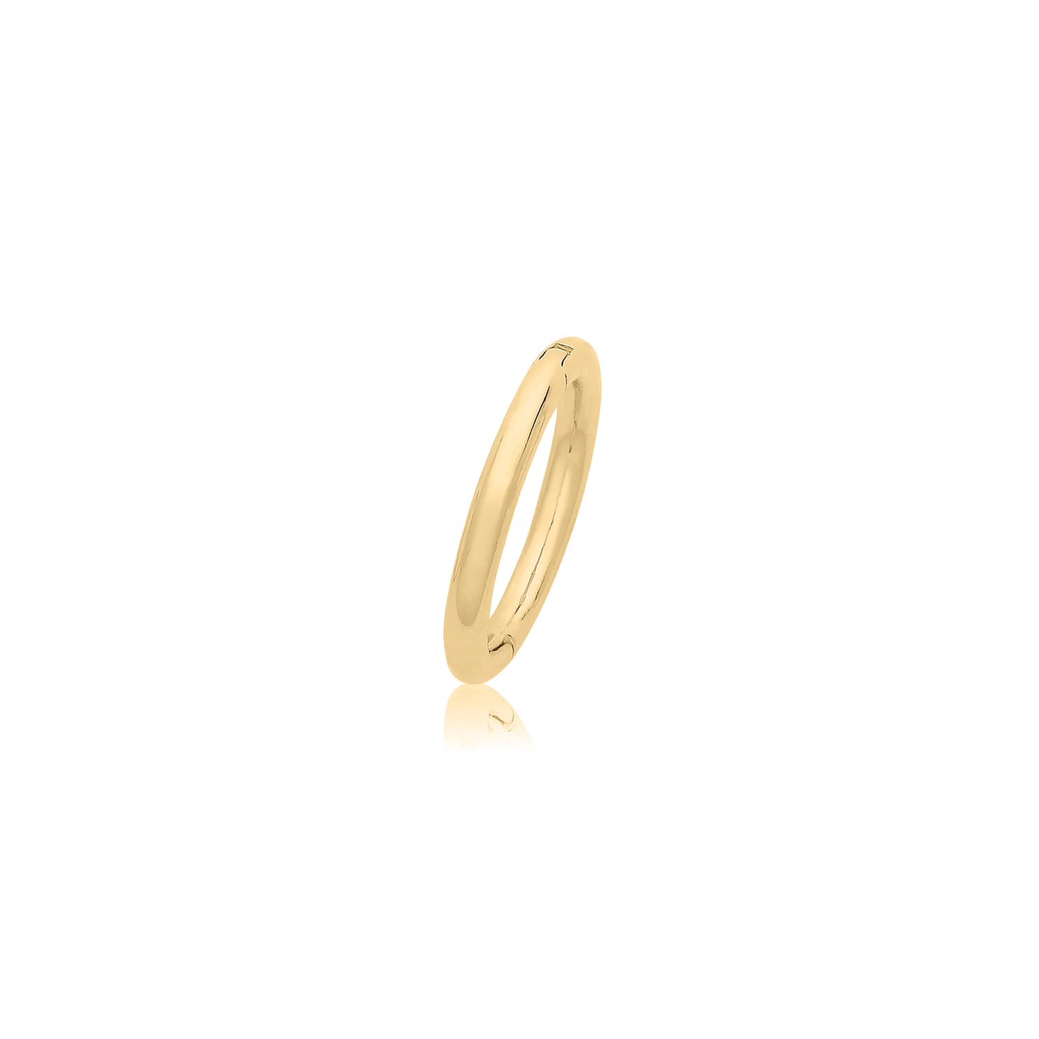 9CT GOLD SEAMLESS CLICKER