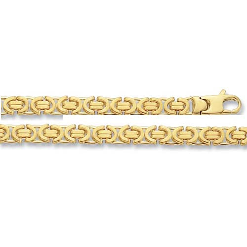 9CT GOLD BYZANTINE CHAIN