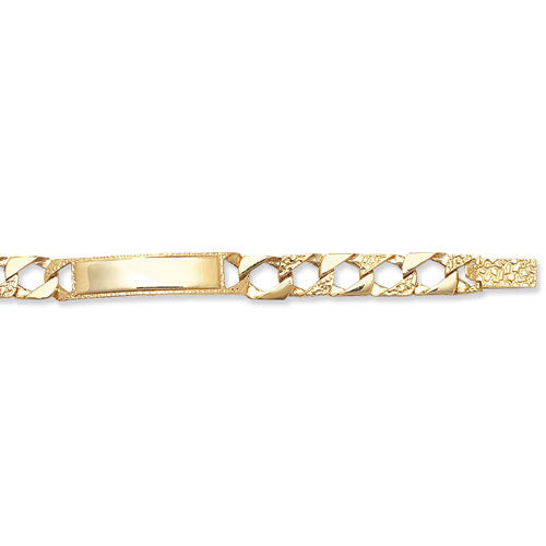 9CT GOLD BABIES' CAST ID BRACELET