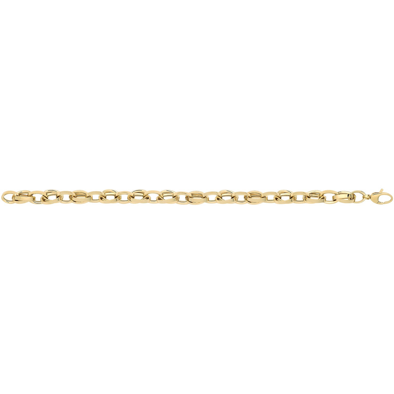 9CT GOLD HOLLOW BRACELET
