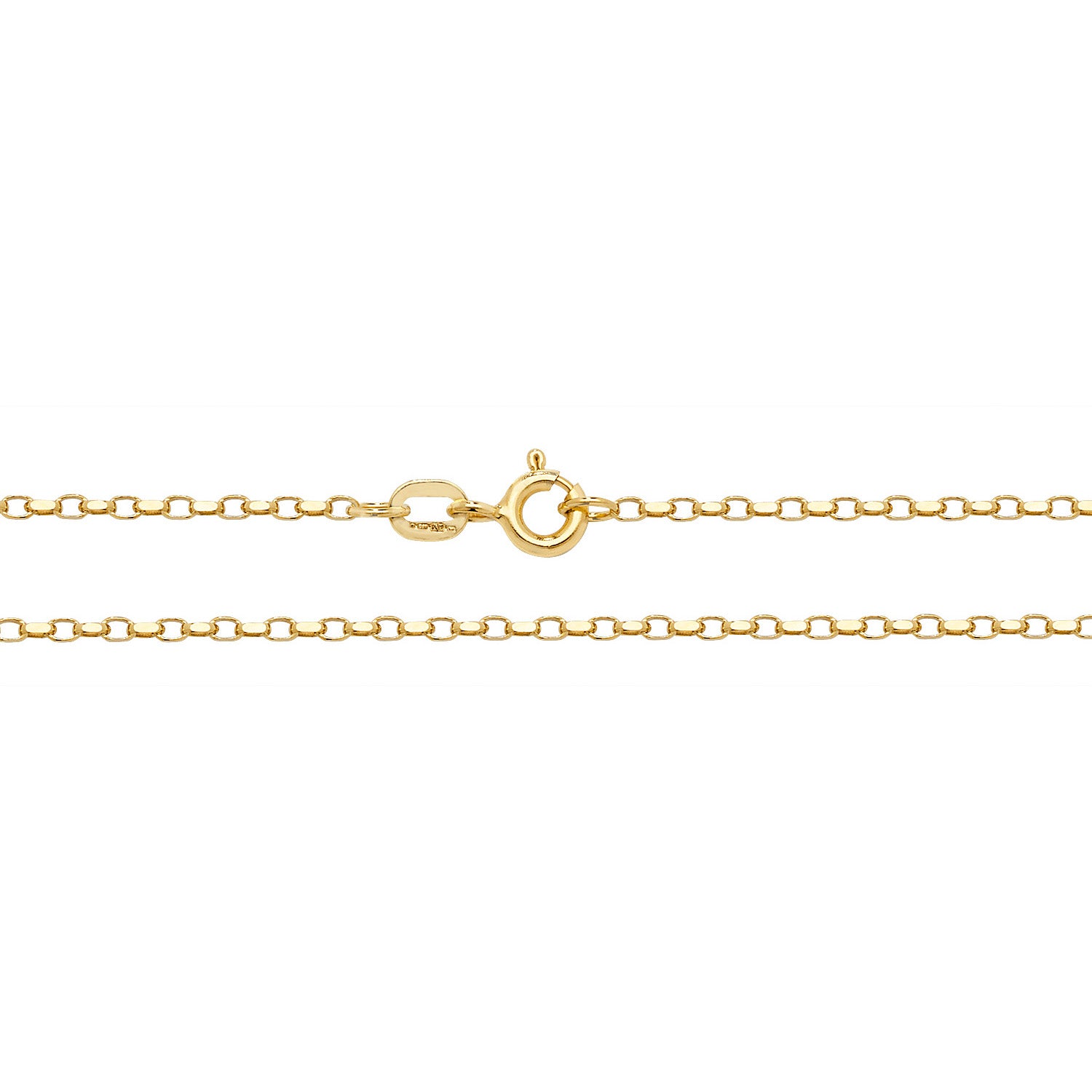 9CT GOLD BELCHER CHAIN