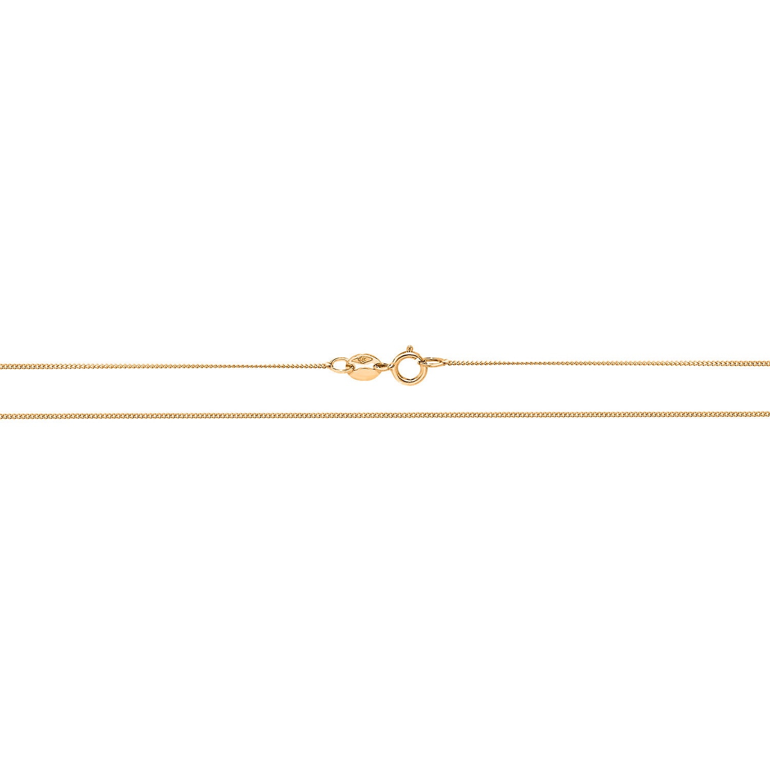 9CT GOLD CLOSE CURB CHAIN