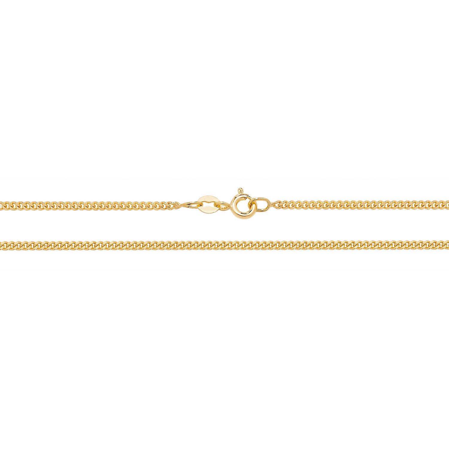 9CT GOLD CLOSE CURB CHAIN