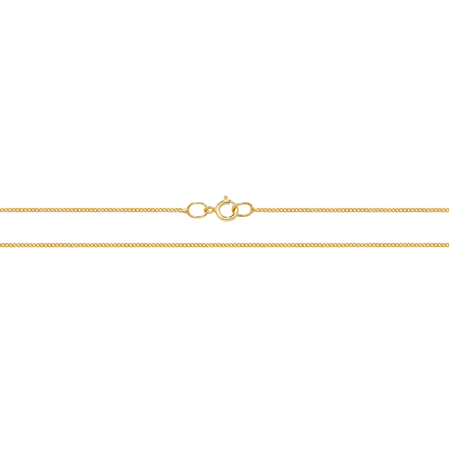 9CT GOLD CLOSE CURB CHAIN