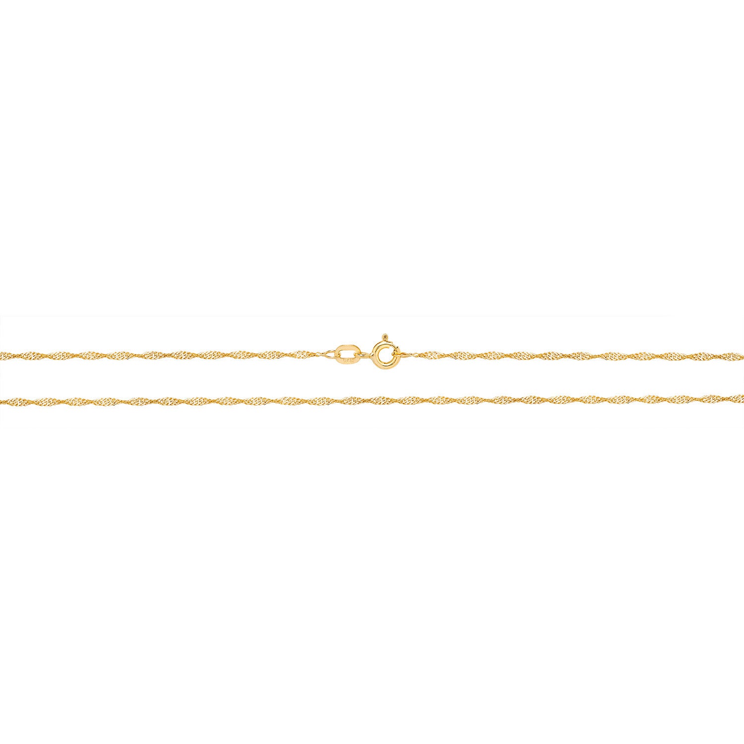 9CT GOLD SINGAROPE CHAIN