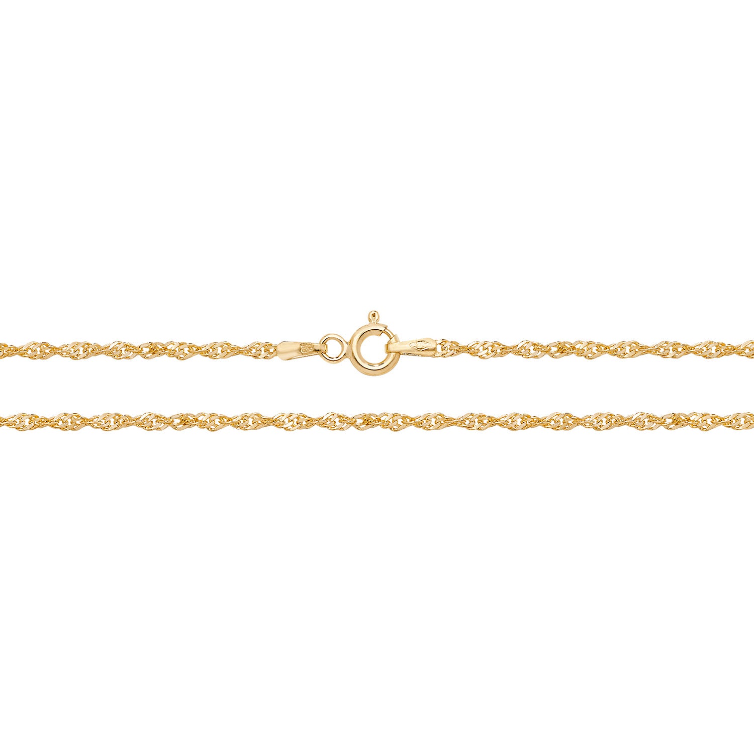 9CT GOLD SINGAPORE CHAIN