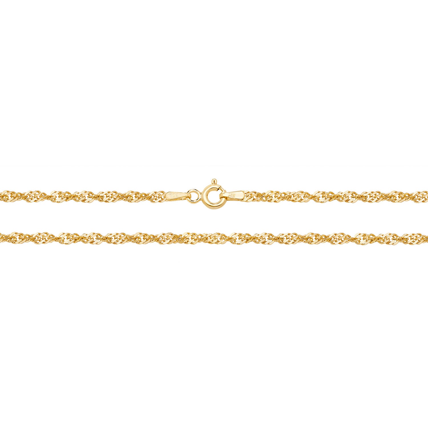 9CT GOLD SINGAROPE CHAIN