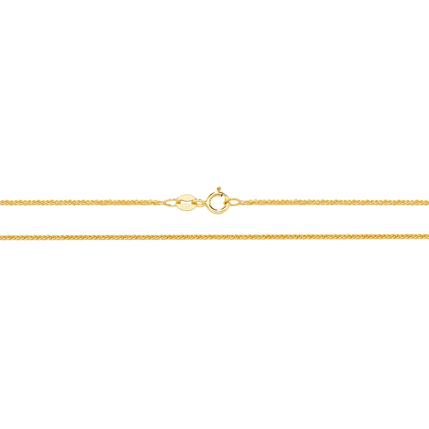 9CT GOLD WHEAT CHAIN