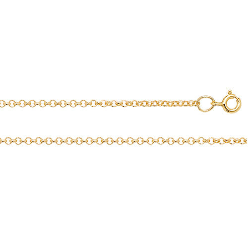 9CT GOLD BELCHER CHAIN