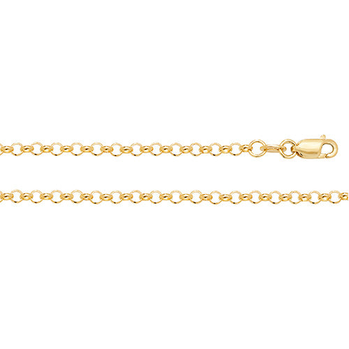 9CT GOLD BELCHER CHAIN