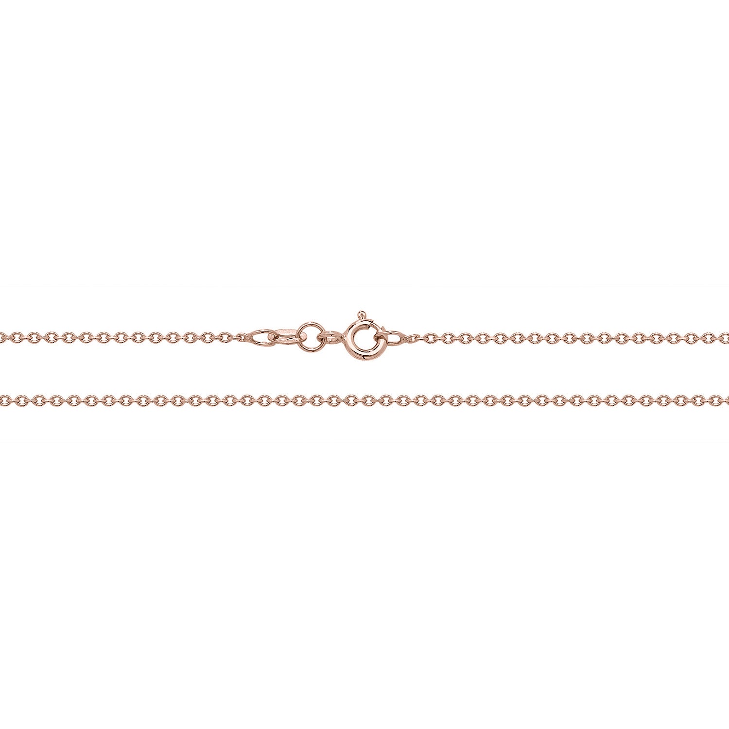 9CT ROSE GOLD CABLE CHAIN