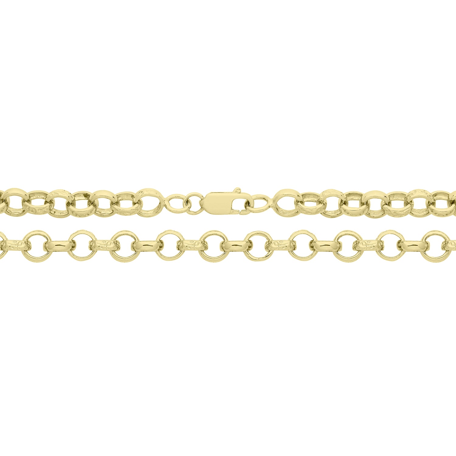 9CT GOLD CAST BELCHER CHAIN