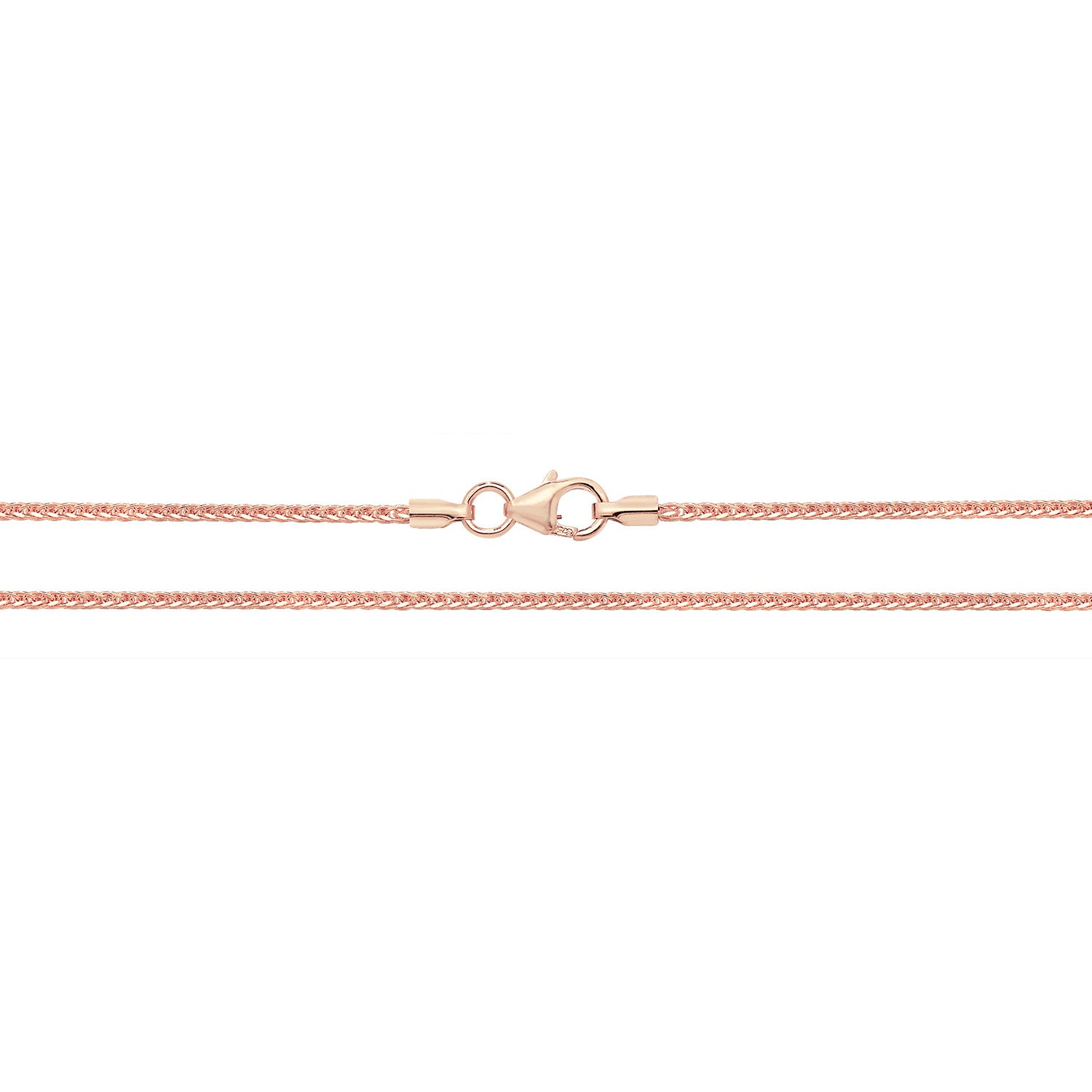 9CT ROSE GOLD SPIGA CHAIN