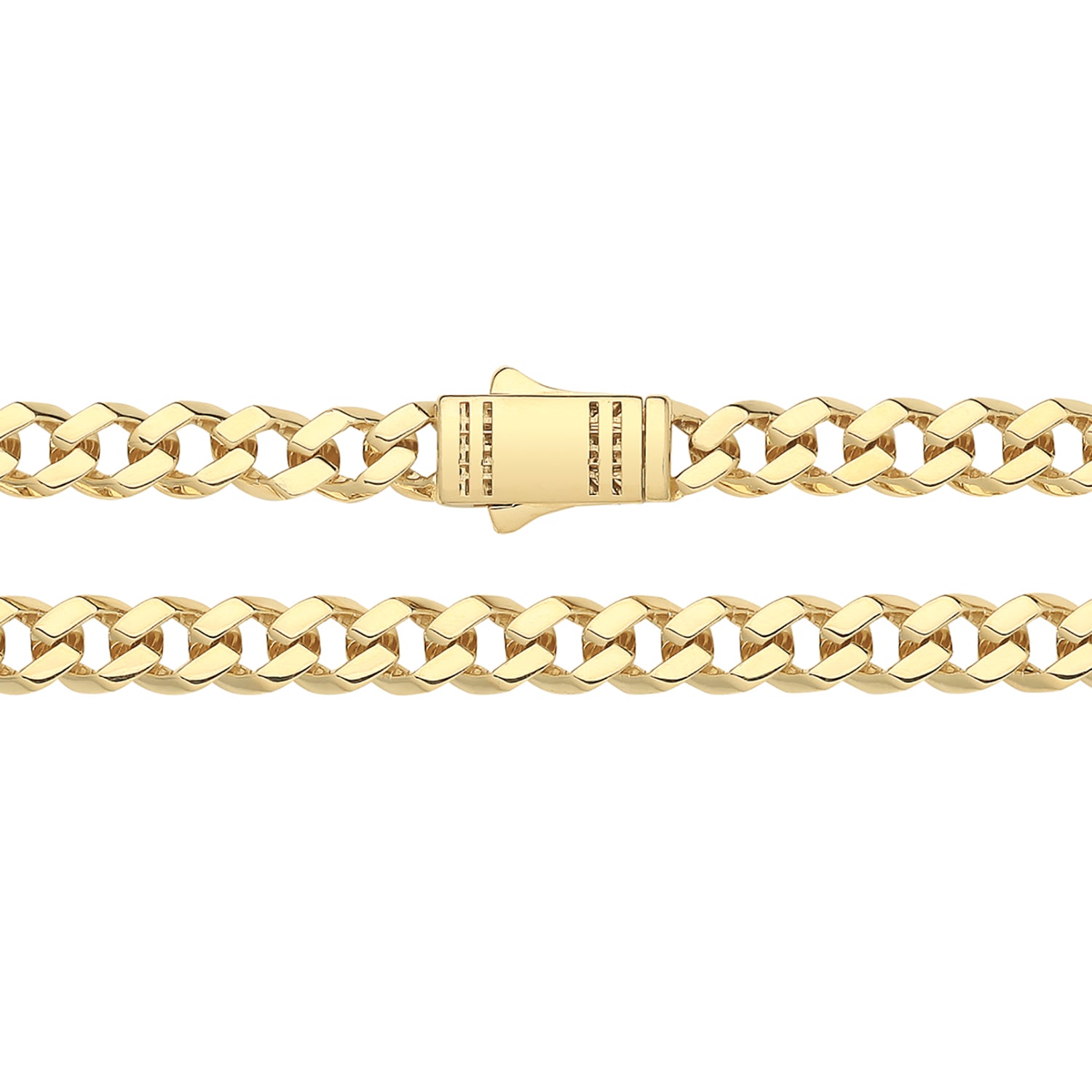 9CT GOLD OPEN CUBAN LINK CHAIN