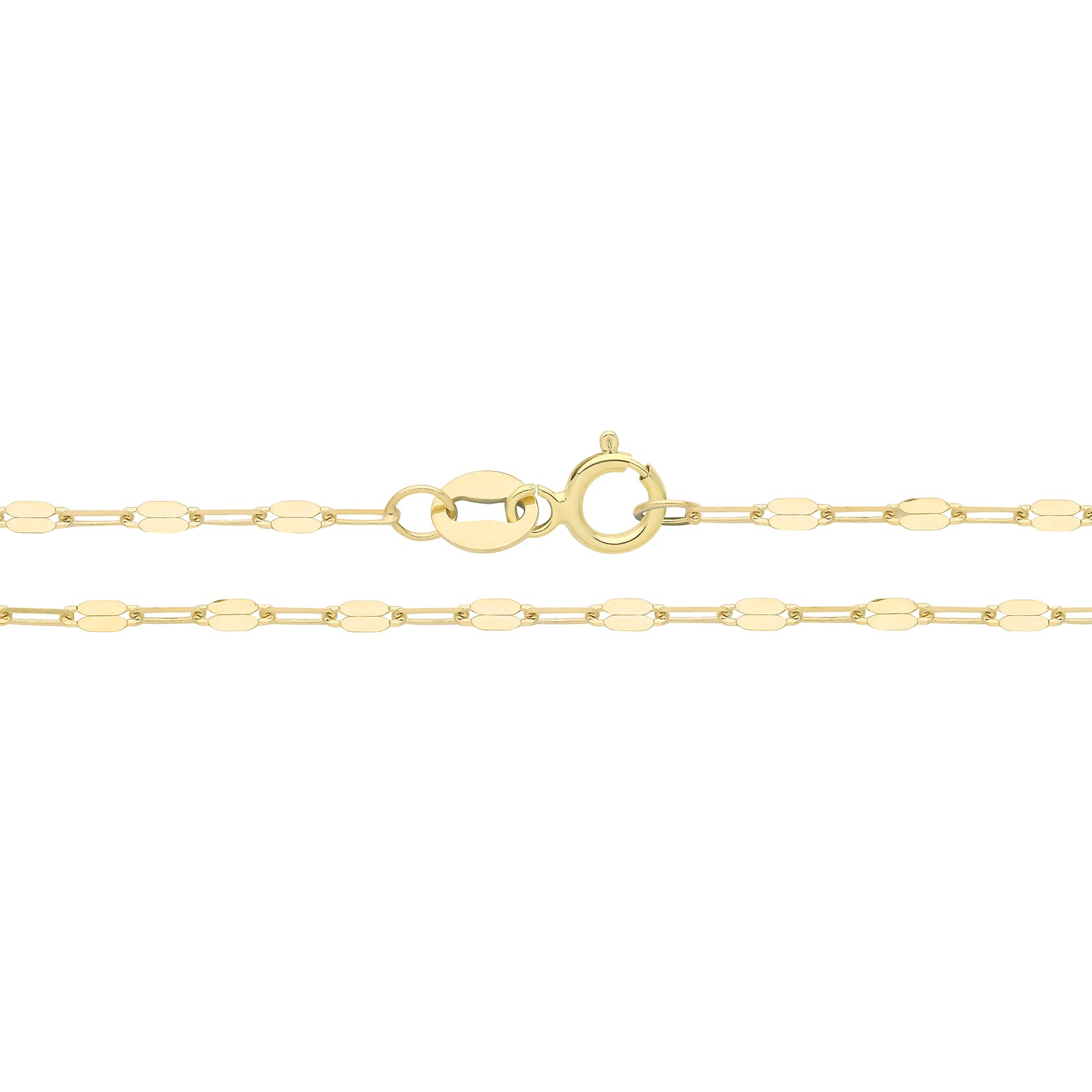 9CT GOLD DSIC CHAIN