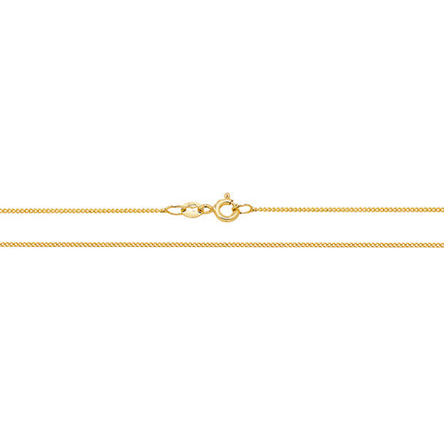 18CT GOLD CURB CHAIN