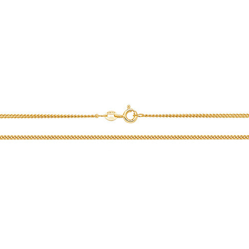 18CT GOLD CURB CHAIN