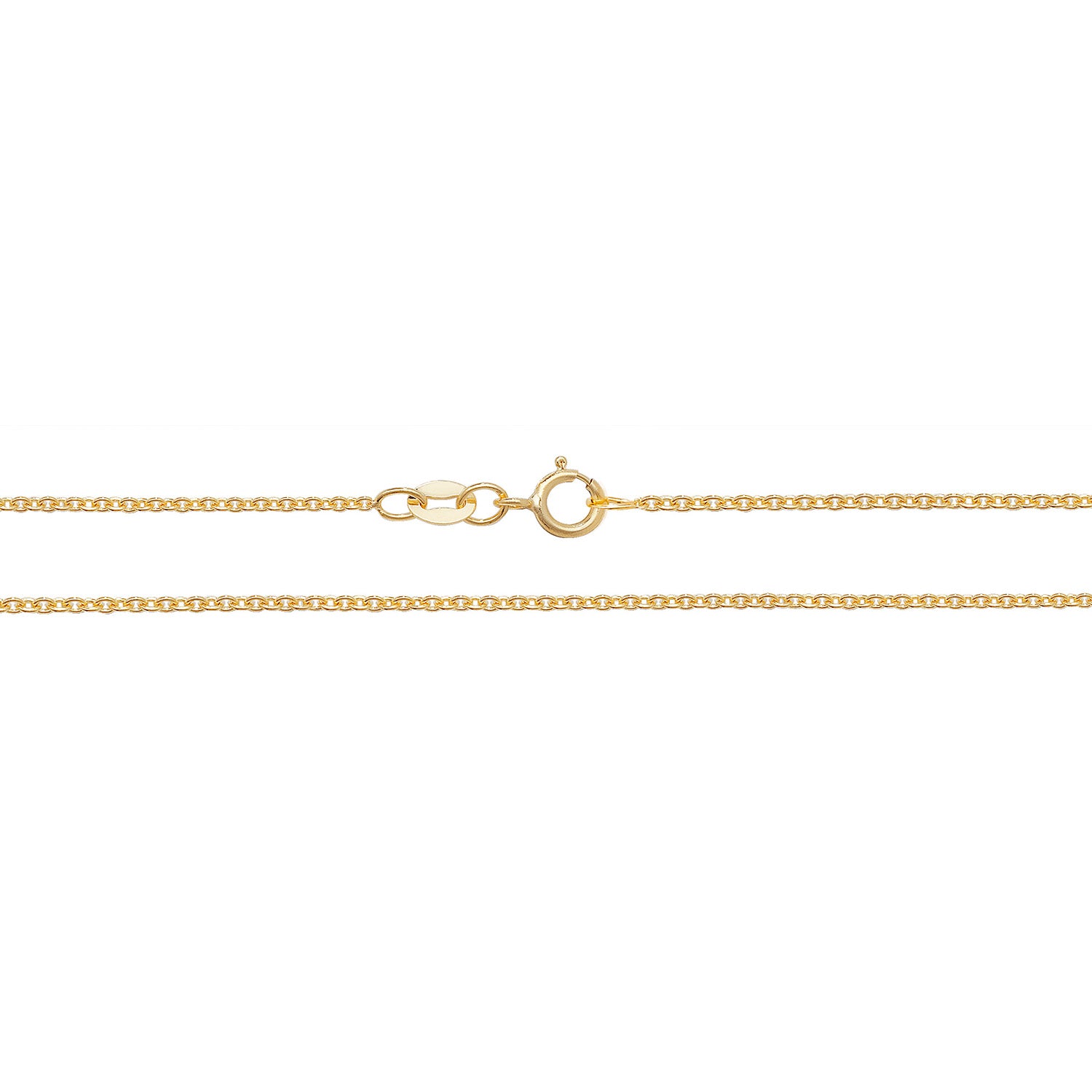 18CT GOLD CABLE CHAIN