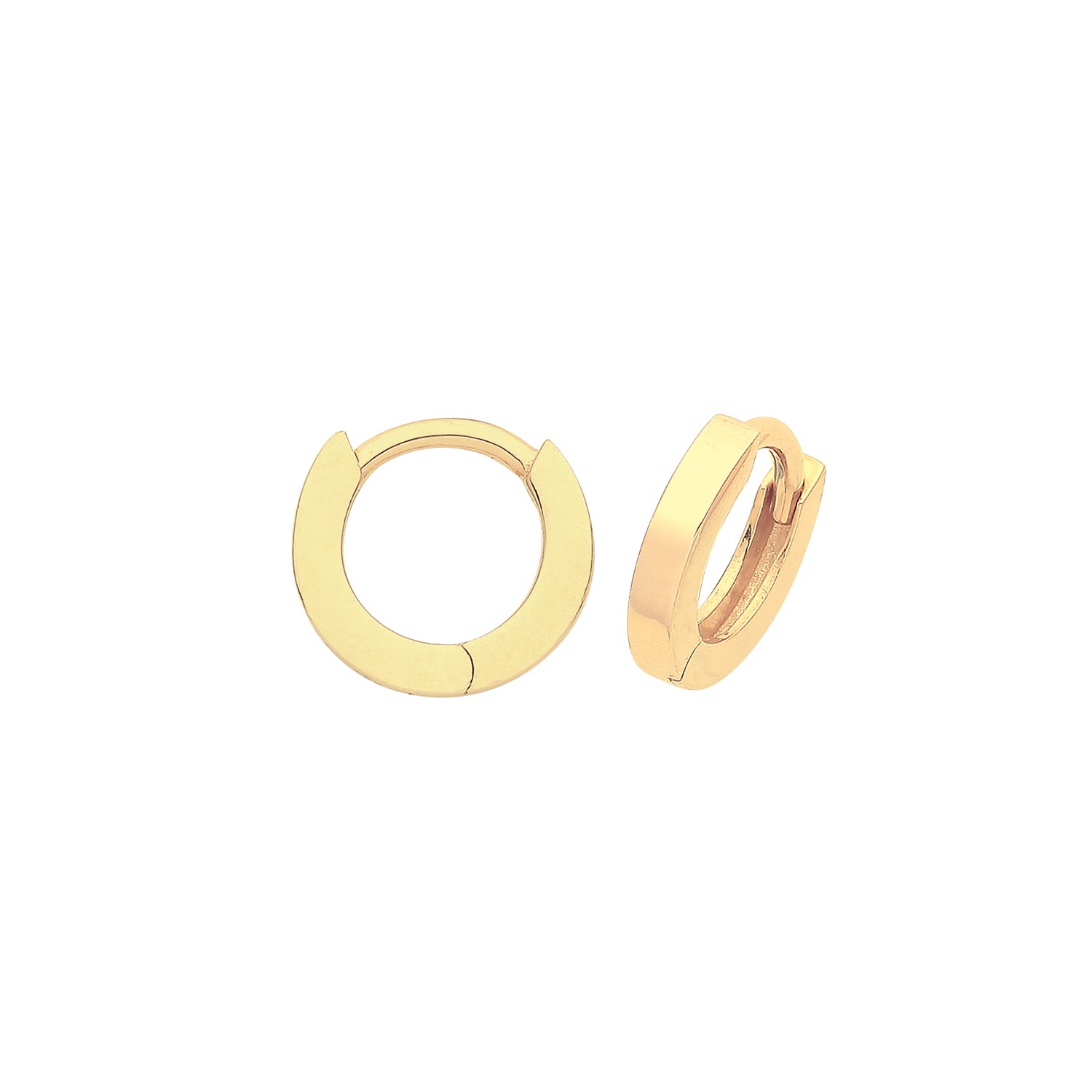 9CT YEL GOLD HINGED EARRINGS