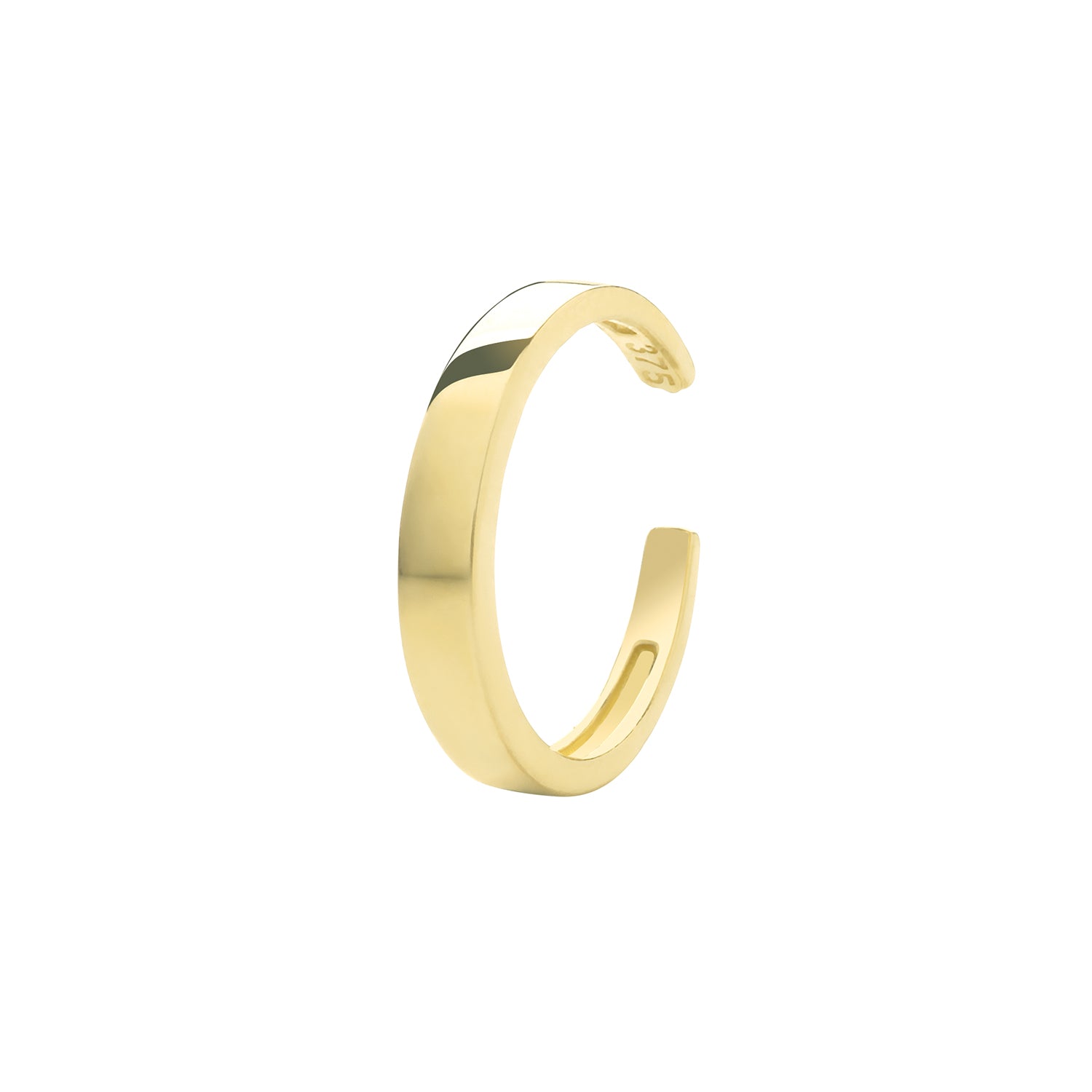 9CT YEL GOLD EAR CARTILAGE CUFF