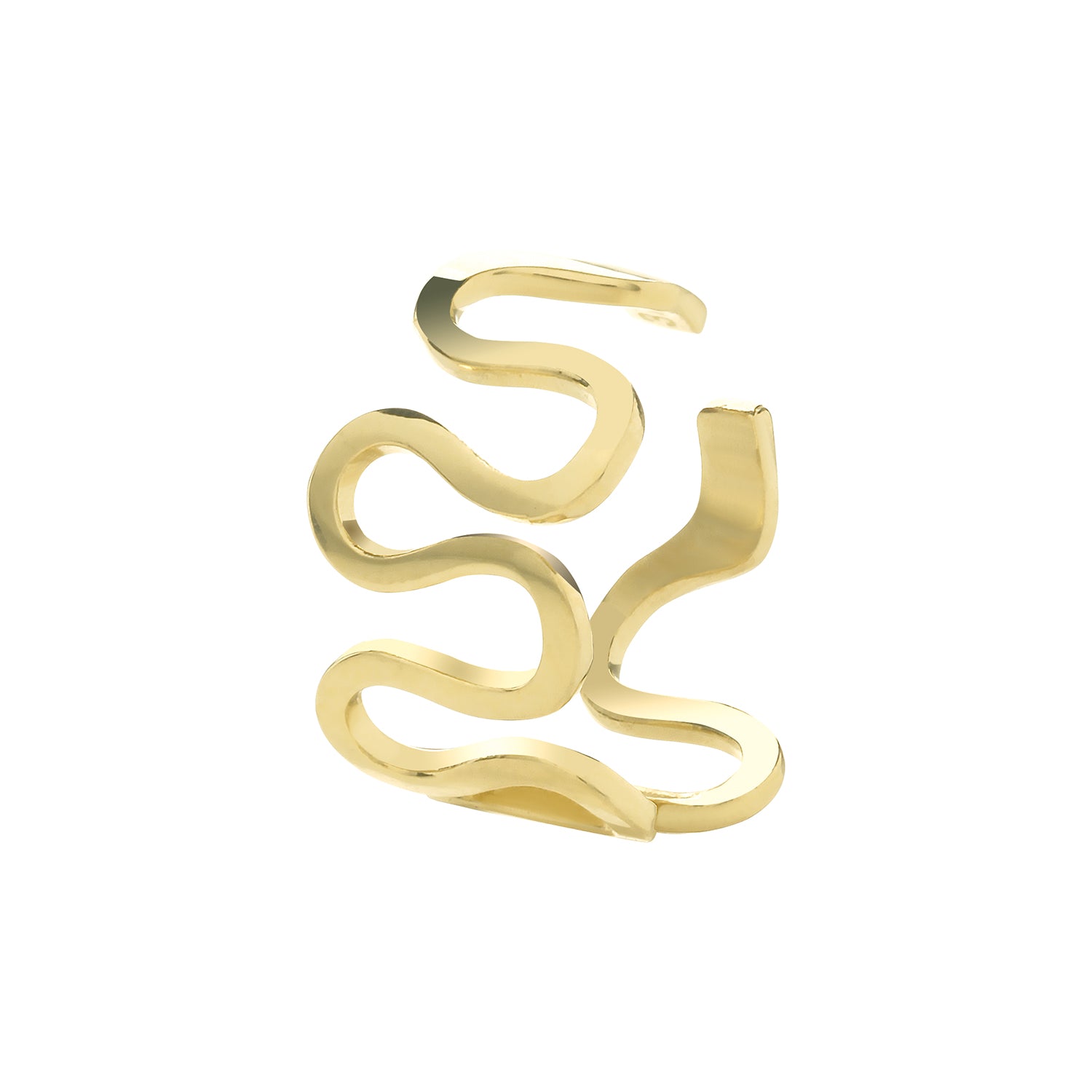 9CT YEL GOLD EAR CARTILAGE CUFF