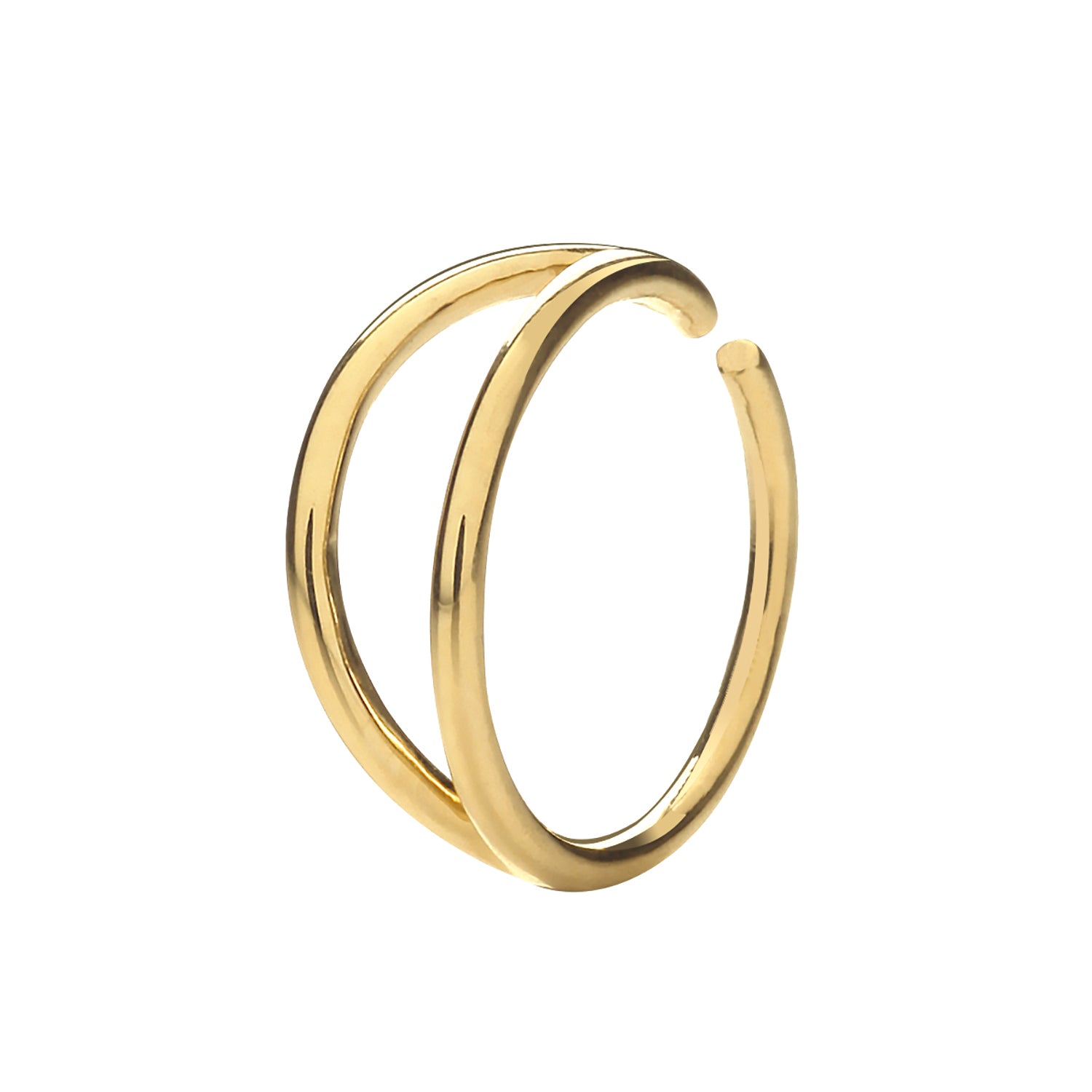 9CT YEL GOLD EAR CARTILAGE CUFF