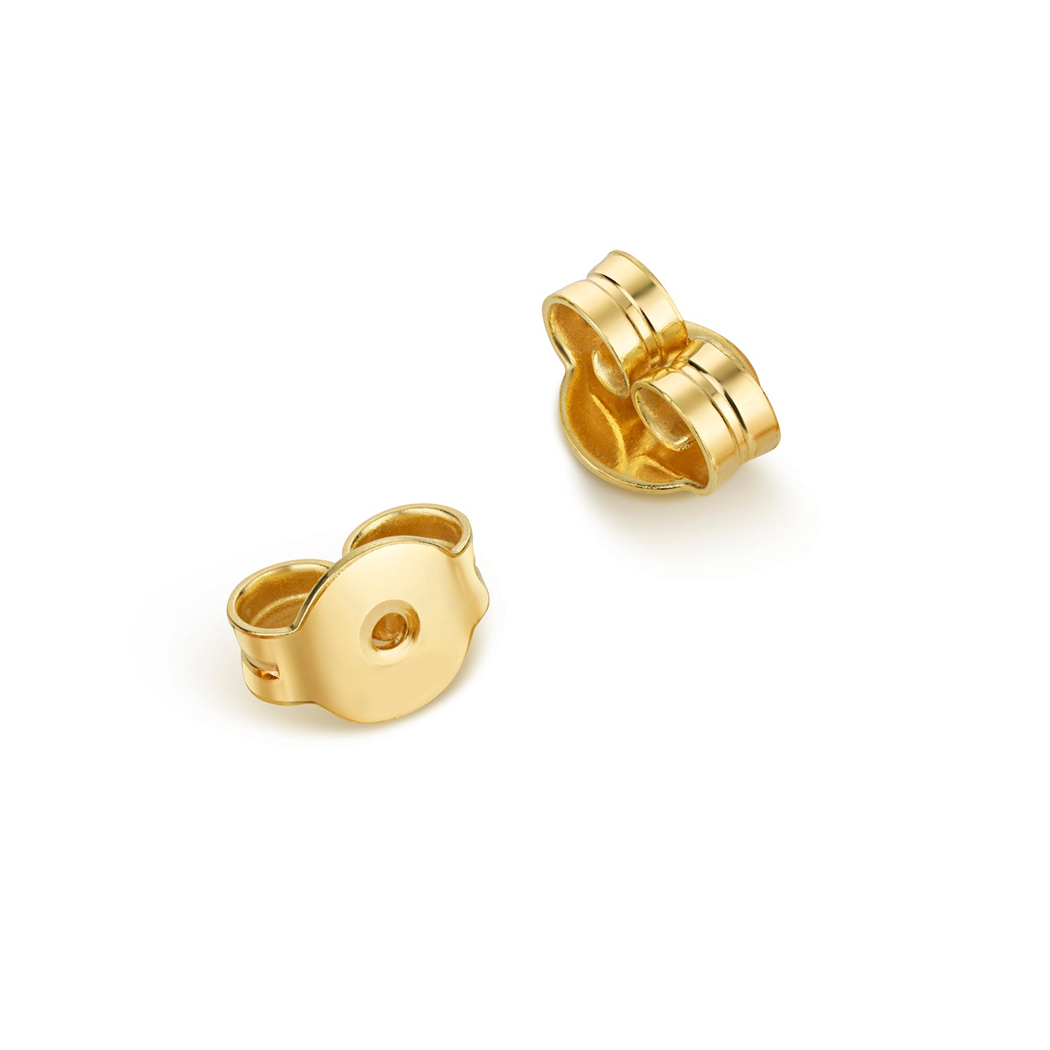 18CT GOLD 5MM SCROLLS