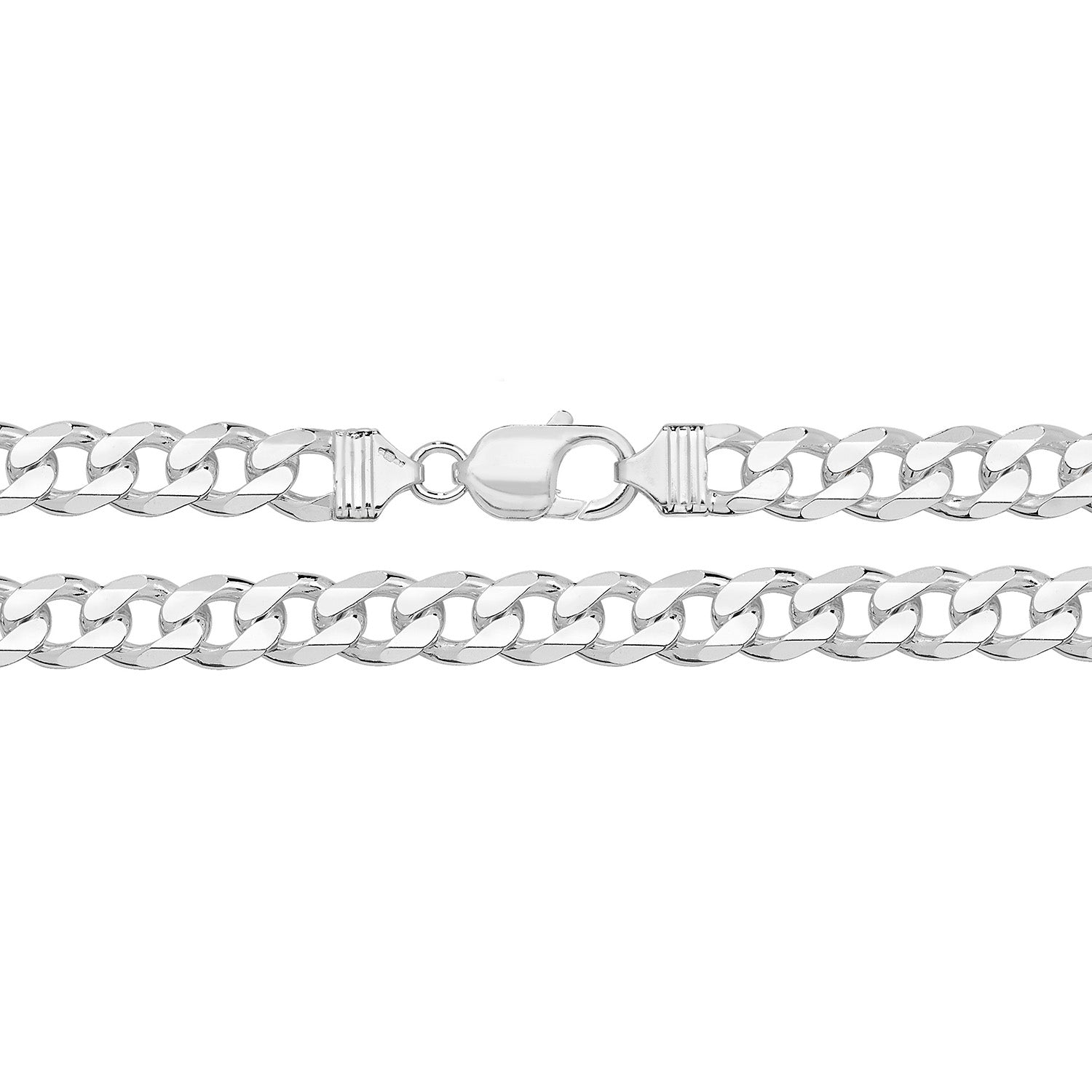 SILVER CURB CHAIN