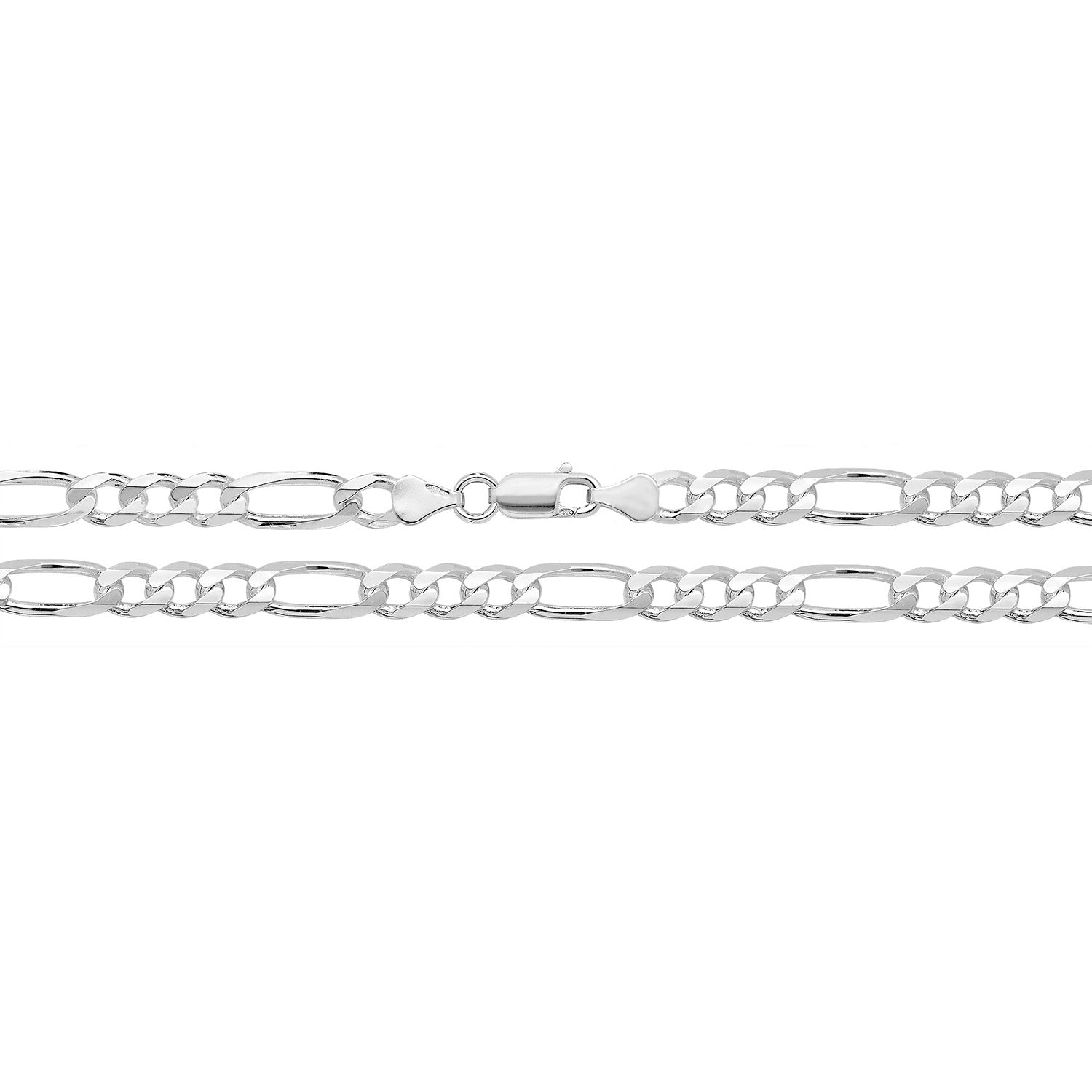 SILVER FIGARO CHAIN