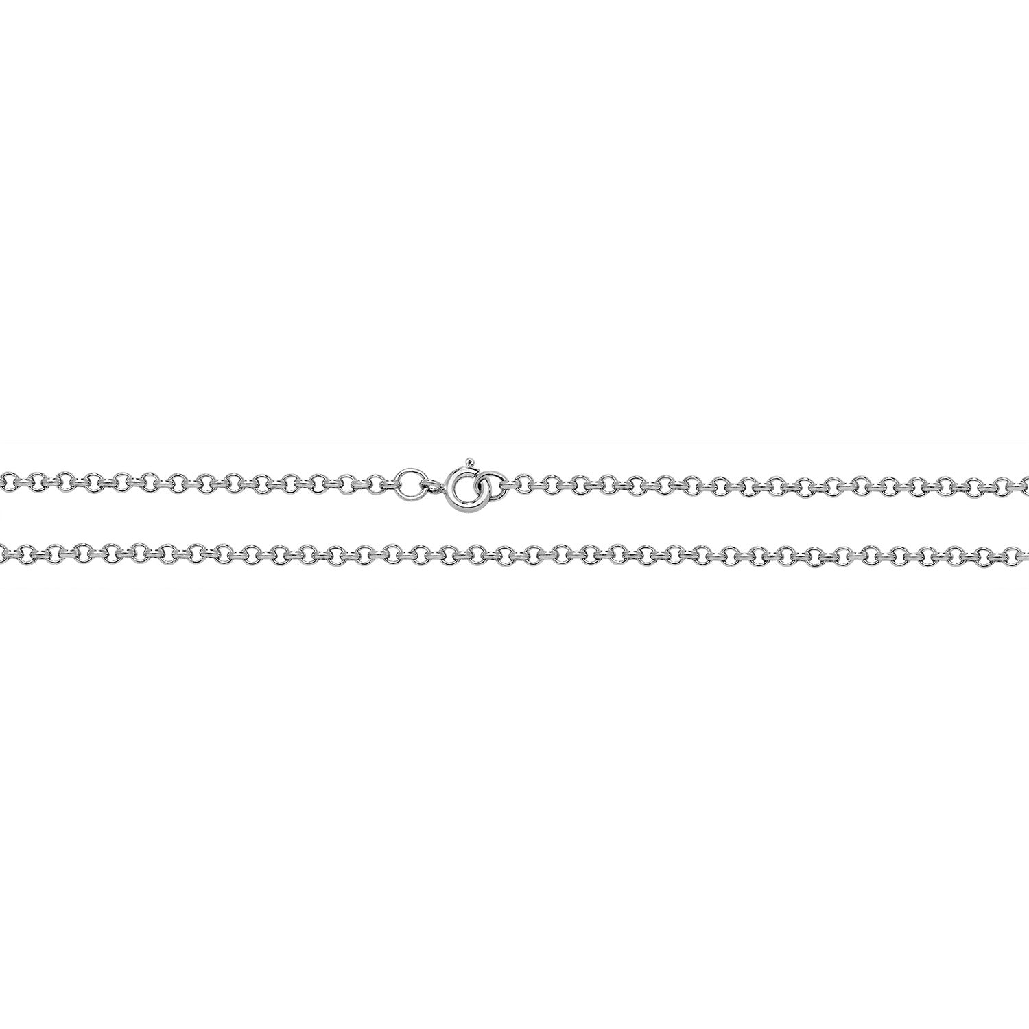 SILVER ROUND BELCHER CHAIN