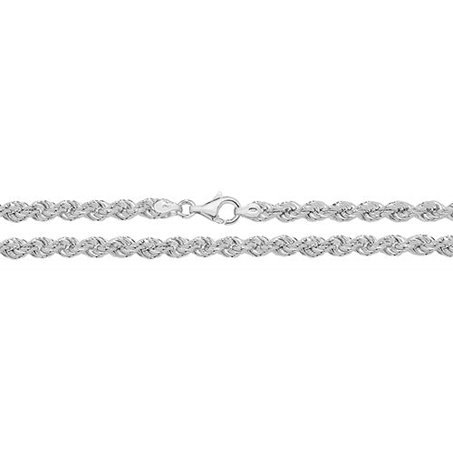 SILVER ROPE CHAIN
