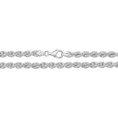SILVER ROPE CHAIN