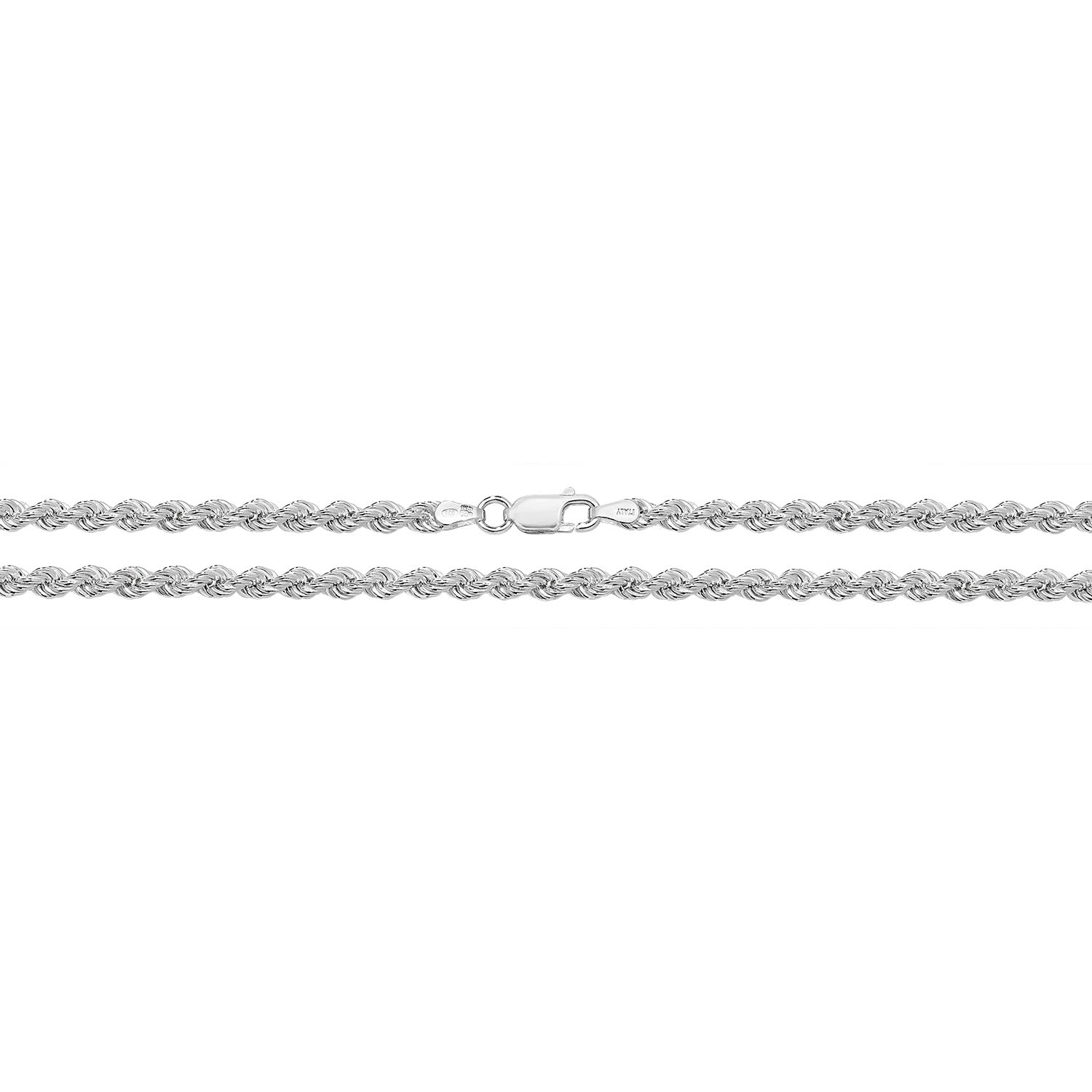 SILVER ROPE CHAIN