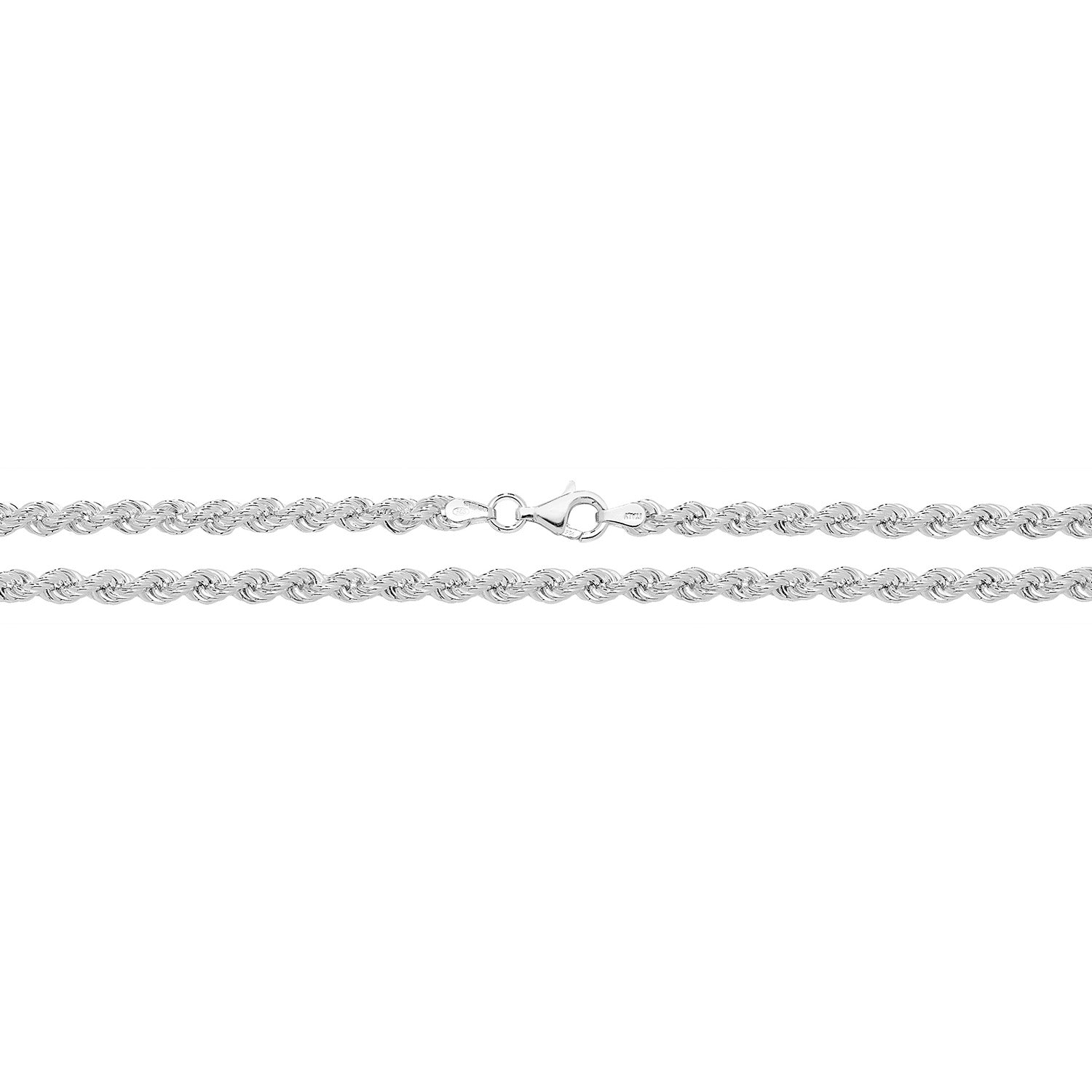 SILVER ROPE CHAIN