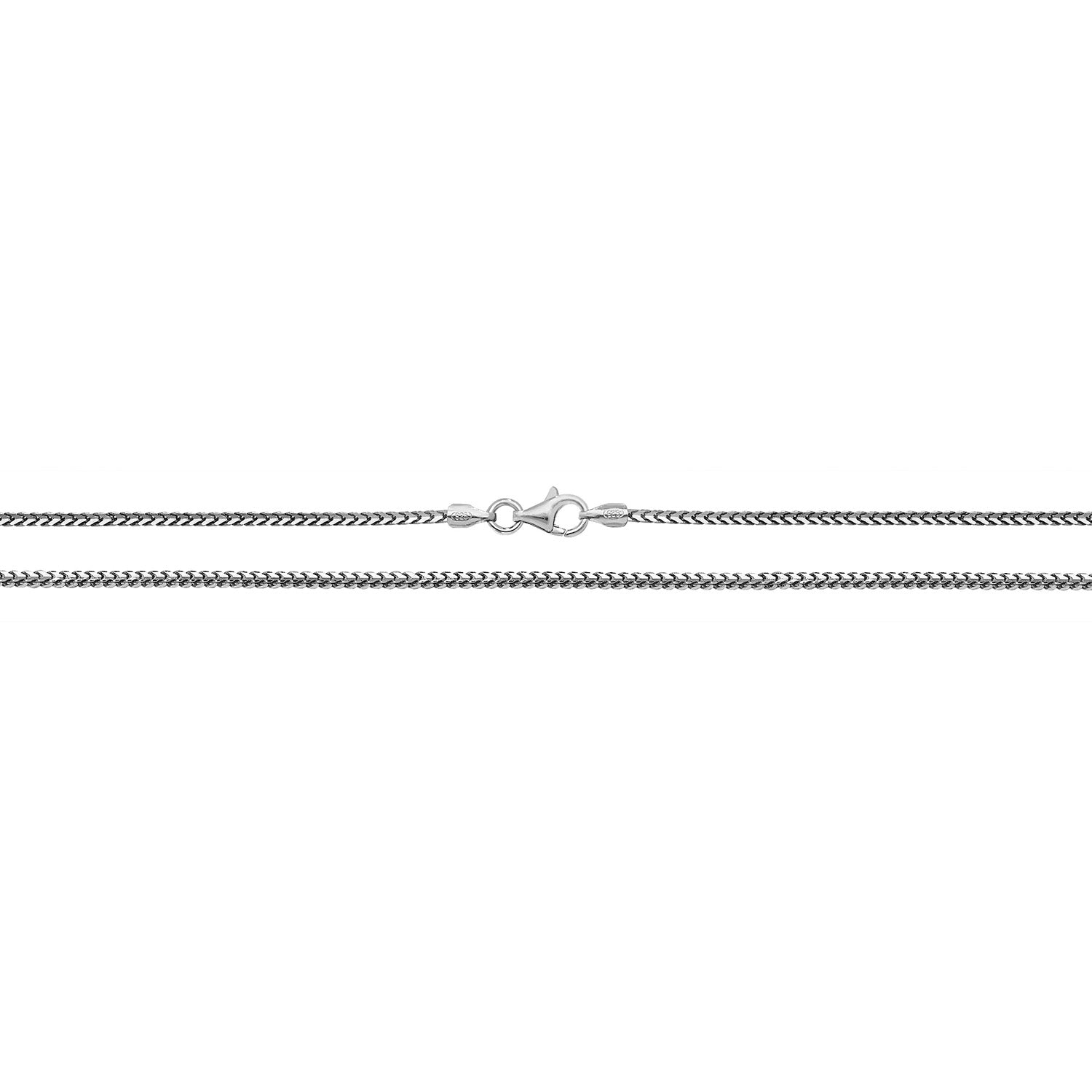 SILVER V CUT FRANCO CHAIN