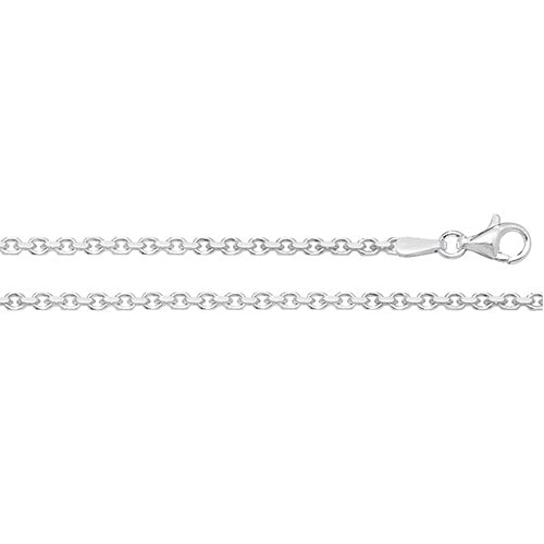 SILVER FACETED BELCHER CHAIN