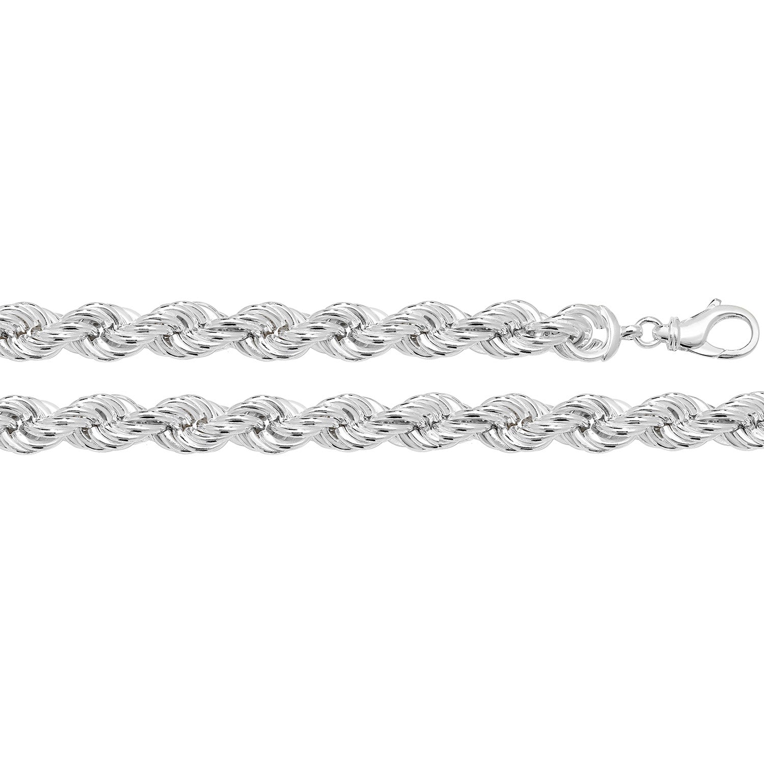 SILVER ROPE CHAIN