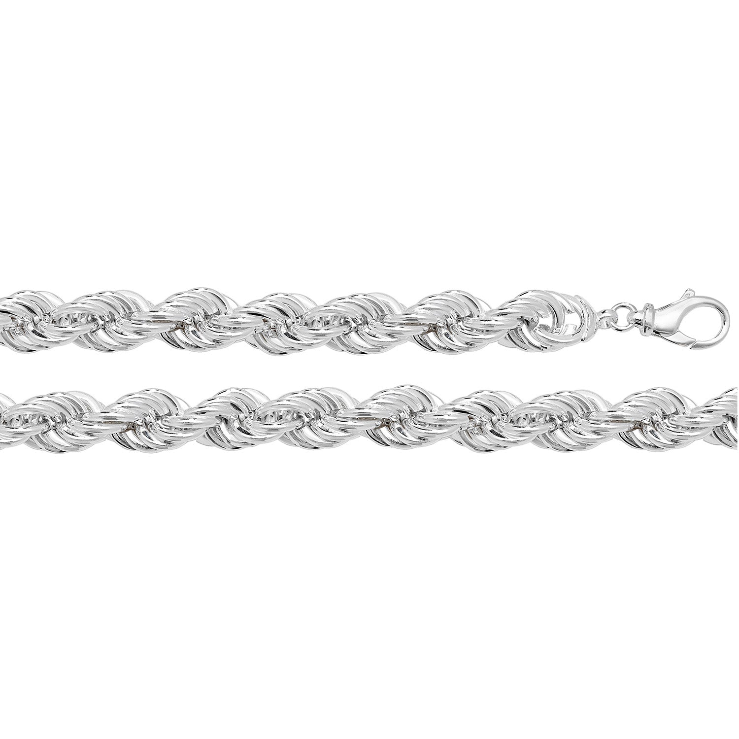 SILVER ROPE CHAIN