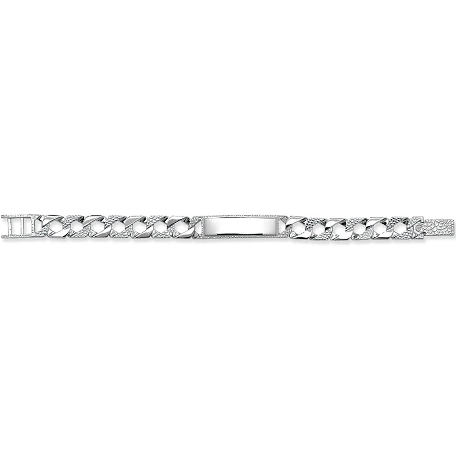SILVER BABIES' CAST ID BRACELET