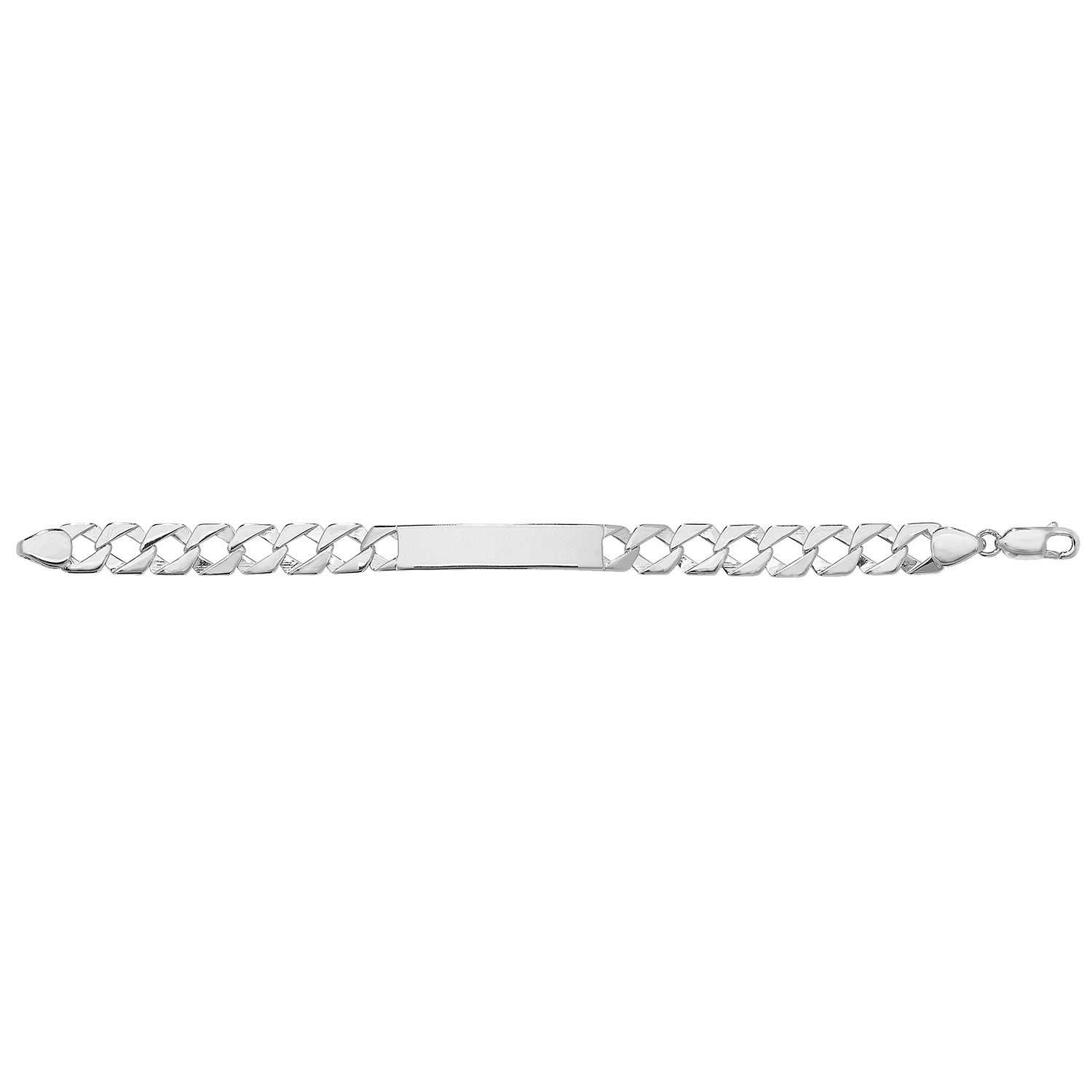 SILVER BABIES' CAST ID BRACELET