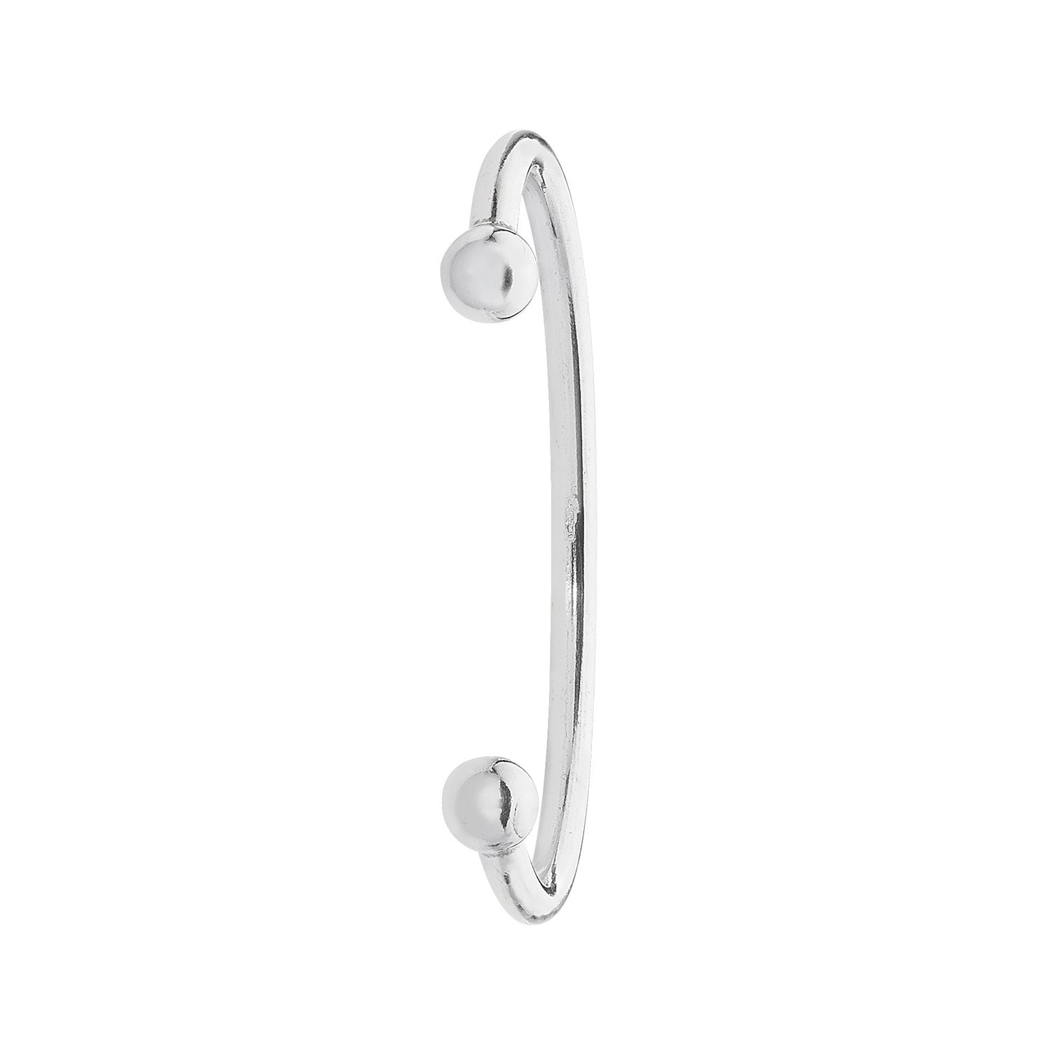 SILVER BABIES' TORC BANGLE