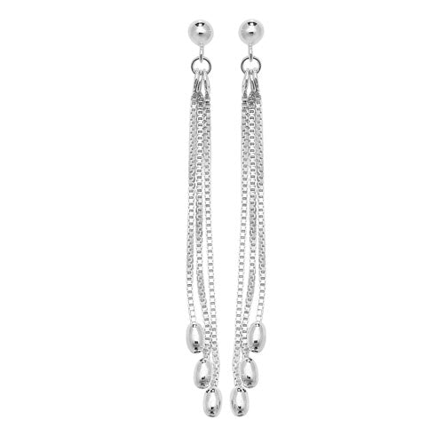 SILVER DANGLE EARRINGS