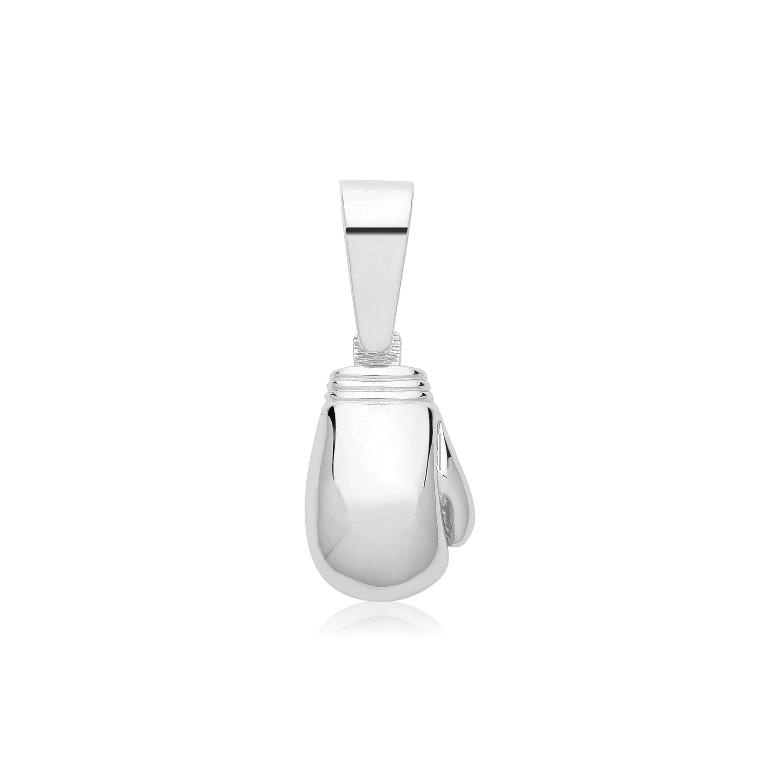 SILVER BOXING GLOVE