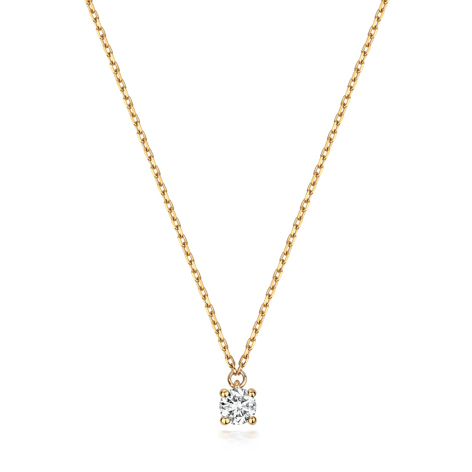 DIAMOND NECKLACE IN 9CT GOLD